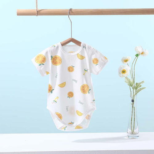 童泰夏季嬰兒連體衣 輕薄無痕，寶寶舒適首選