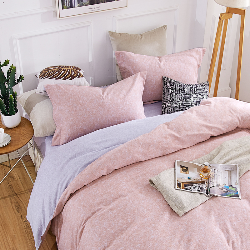 富麗真金磨毛全棉四件套 簡(jiǎn)約加厚，舒適之選